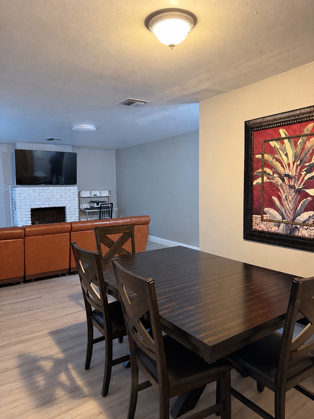 Dining and living spaces at the ABN Unity residence